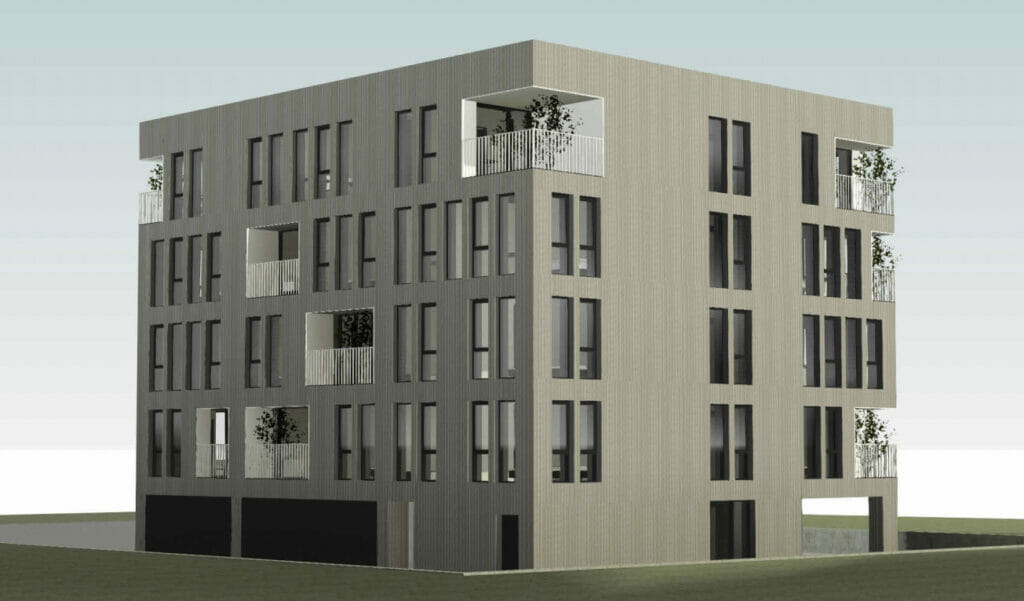 Kęstučio g. 8 2 etapas (Kęstučio g. 8) - Multi apartment - visualization