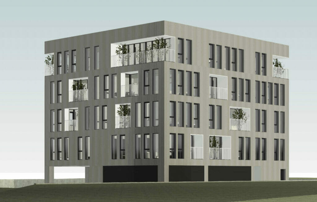 Kęstučio g. 8 2 etapas (Kęstučio g. 8) - Multi apartment - visualization