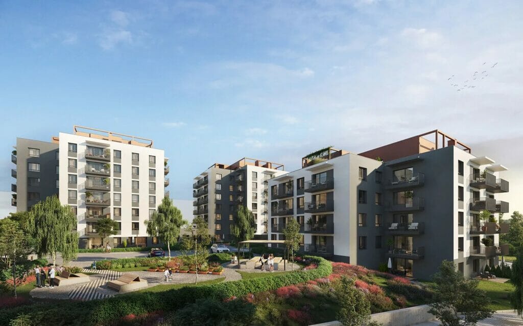 Lake Town 1 etapas (Duisburgo g. 1) - Daugiabutis - vizualizacija