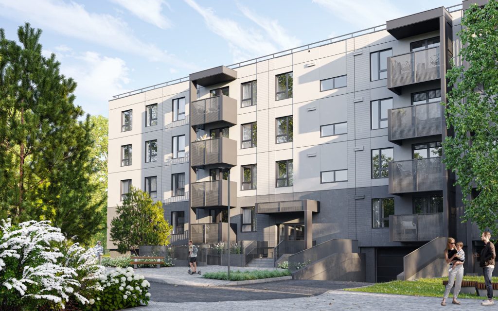 Grafīts (Liepājas iela 37C) - Multi apartment - visualization