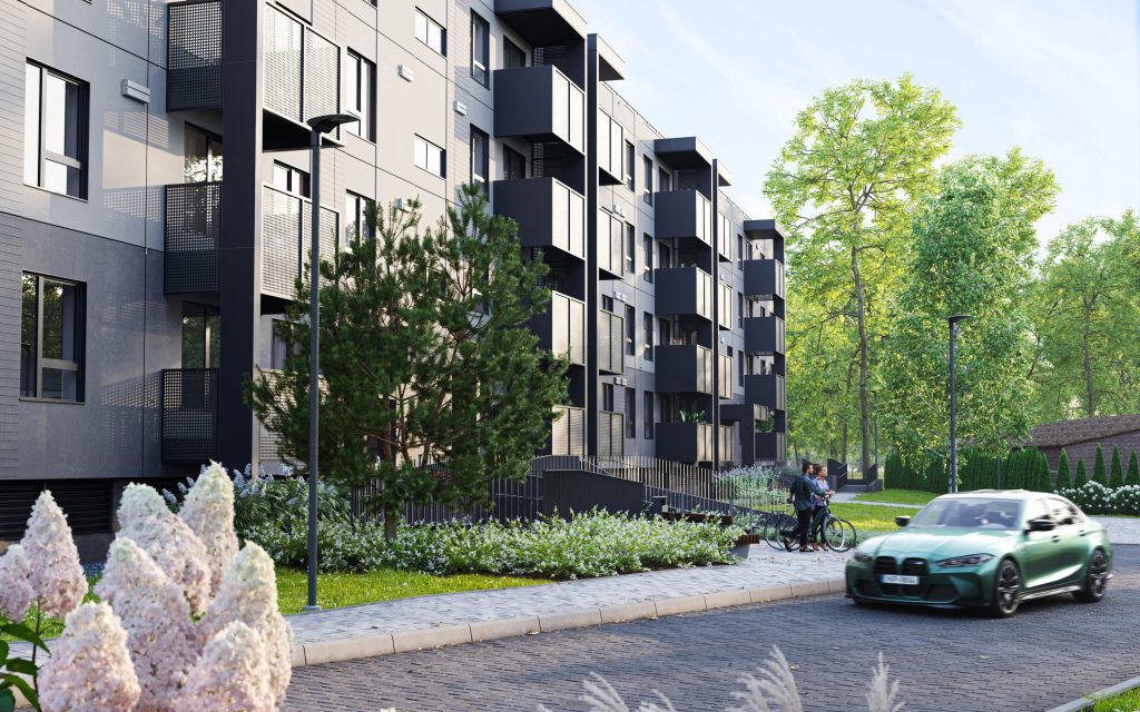 Grafīts (Liepājas iela 37C) - Multi apartment - visualization