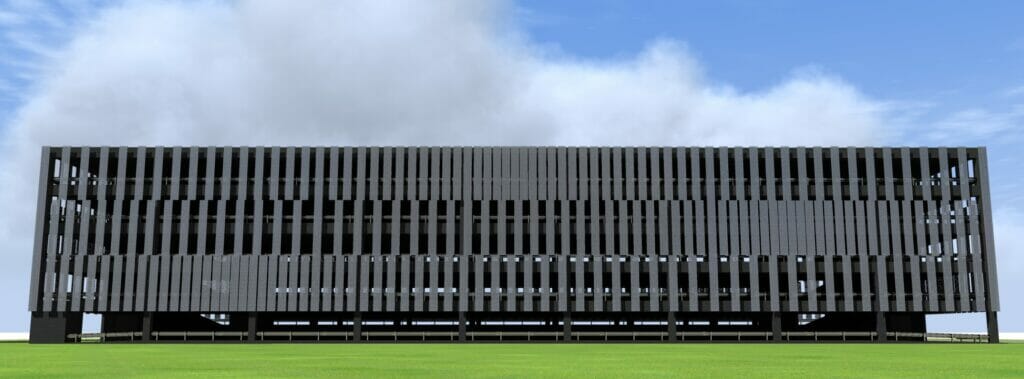 Parkingas V. A. Graičiūno g. 8 (V. A. Graičiūno g. 8) - Parking facility - visualization