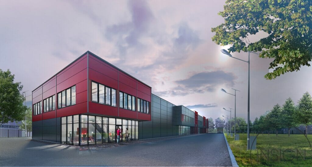 DV8 (Pildas iela 15) - Office center, Warehouse / Distribution center - visualization