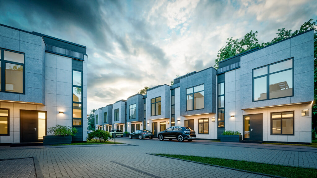 Uplevel Home (Pūces iela 14) - Row housing - visualization