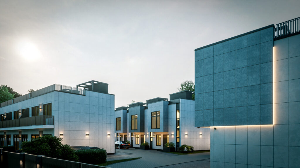 Uplevel Home (Pūces iela 14) - Row housing - visualization