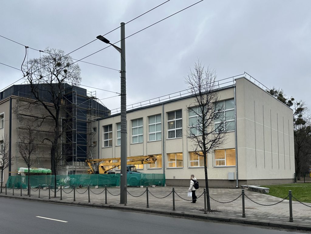 Kauno Tarptautinė gimnazija (Vytauto pr. 50) - Science institution - construction photos