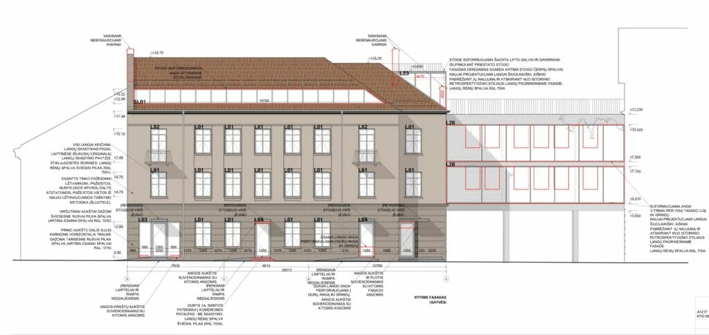 Slucko g. 4 (Slucko g. 4) - Office center - visualization