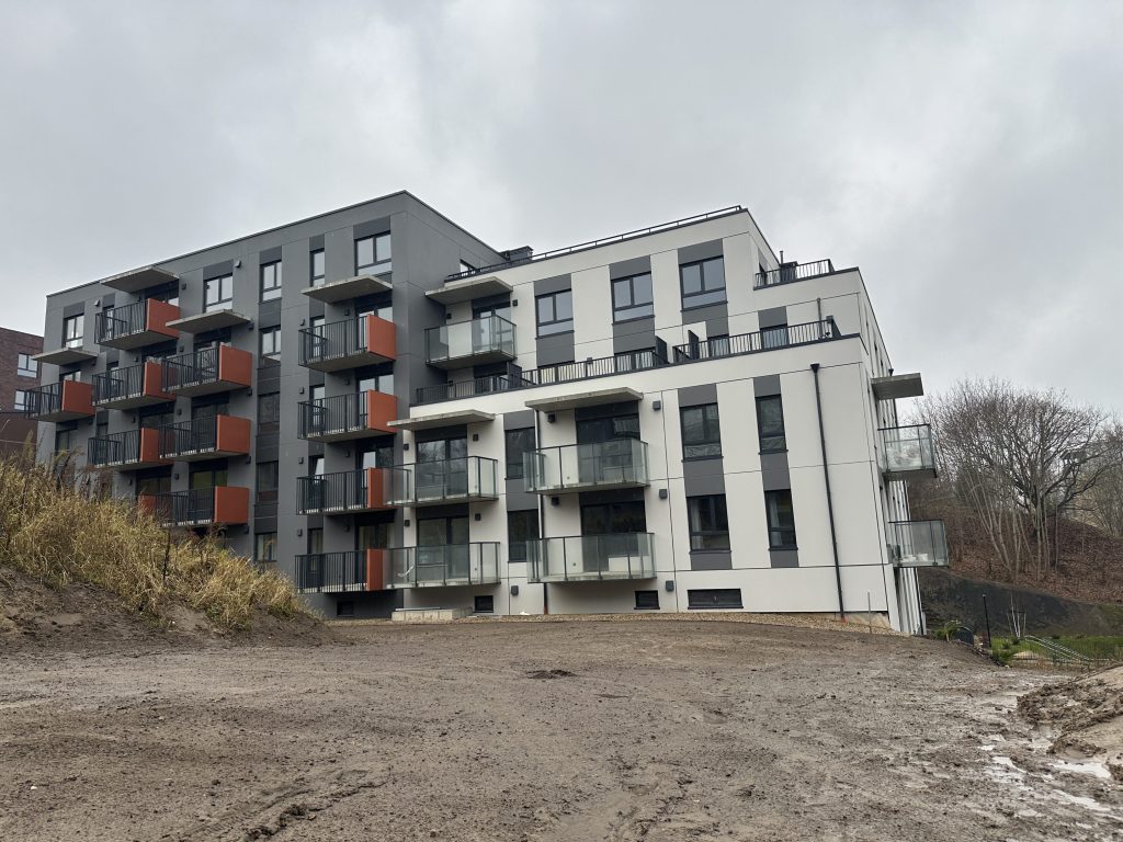 Nauji peizažai (Kaminkelio g. 23) - Multi apartment - construction photos