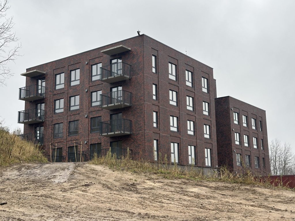 Nauji peizažai (Kaminkelio g. 23) - Multi apartment - construction photos