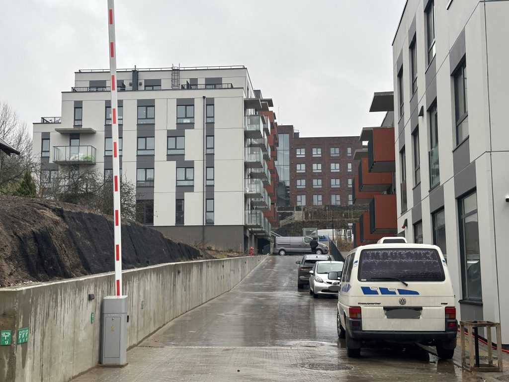 Nauji peizažai (Kaminkelio g. 23) - Multi apartment - construction photos