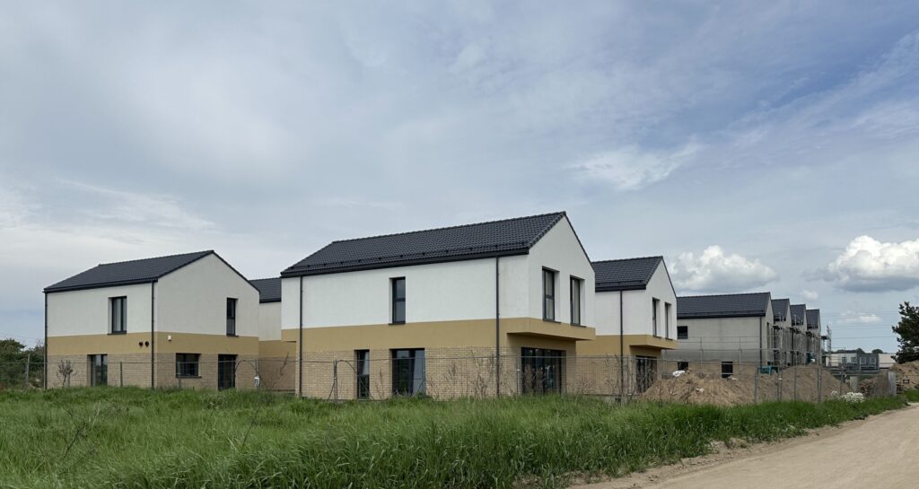 Kalnėnų namai (Keltų g. 10, 12, 18) - Row housing - construction photos