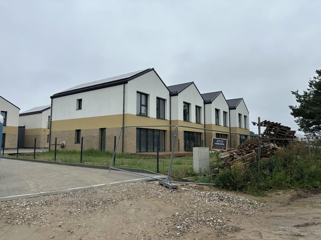 Kalnėnų namai (Keltų g. 10, 12, 18) - Row housing - construction photos