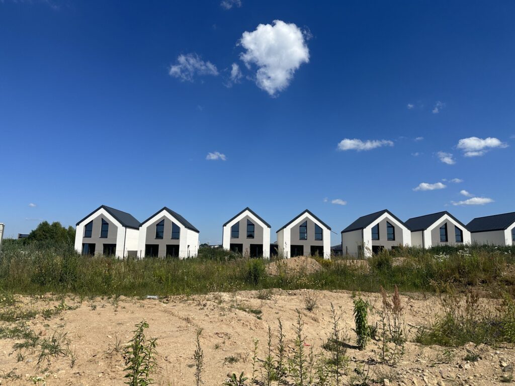 Marianos Veriovkinos g. namai (Marianos Veriovkinos g. 2, 4, 6, 8, 10, 12, 14, 16) - Row housing - construction photos