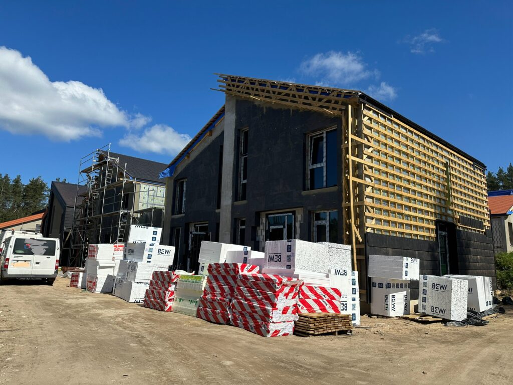 For-rest (Meiriškių g. 25) - Sublokuoti namai - statybų nuotraukos