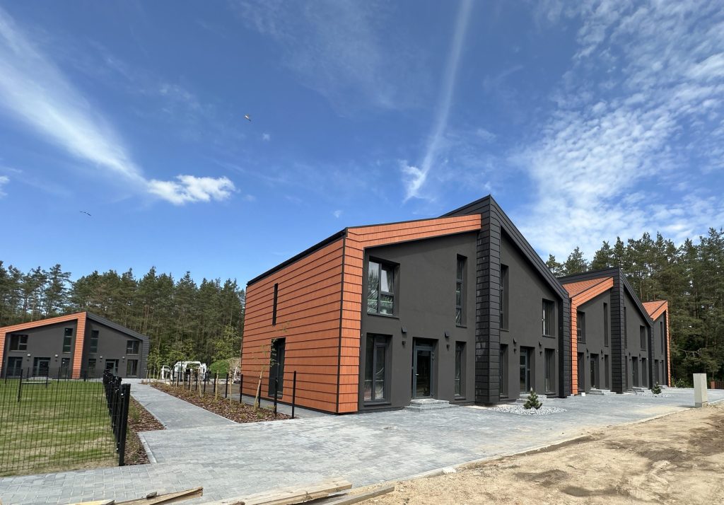 For-rest (Meiriškių g. 25) - Sublokuoti namai - statybų nuotraukos