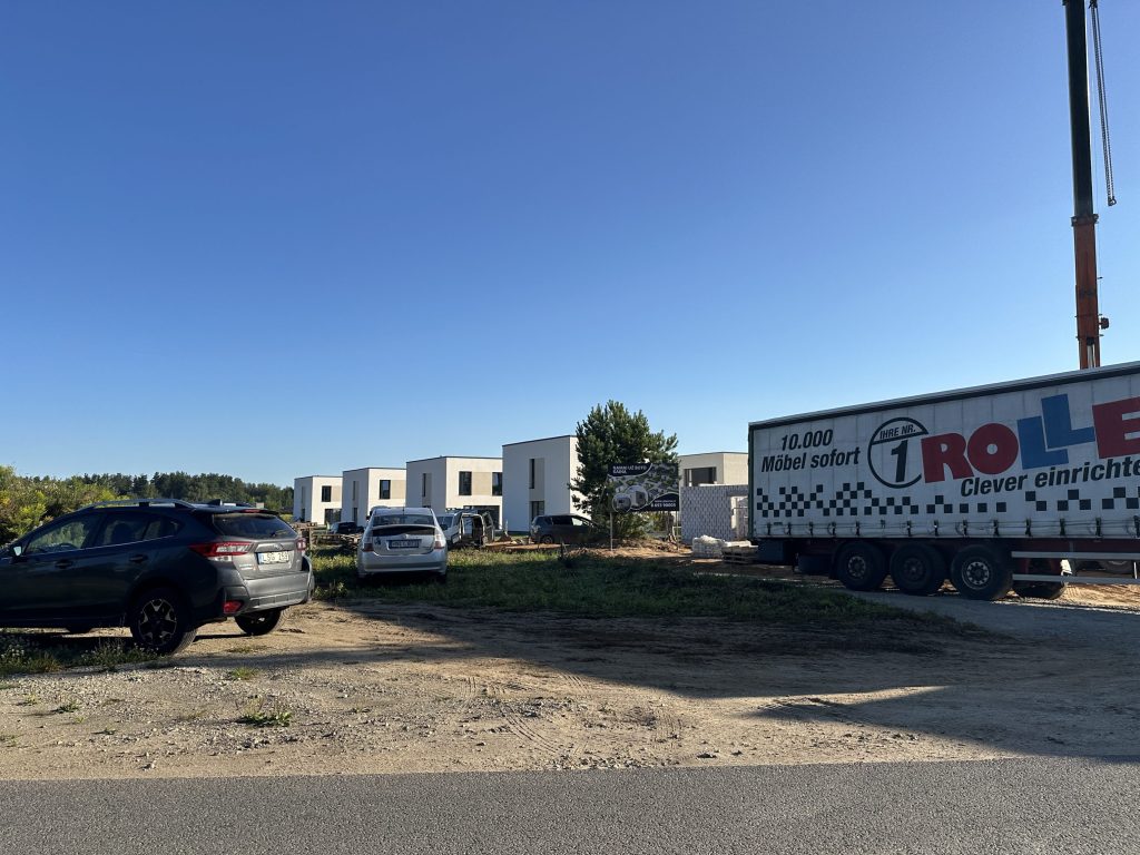 Pagubės g. namai (Pagubės g. 7, 9, 11, 13, 15, 17, 19, 19A, 21) - Private house community - construction photos