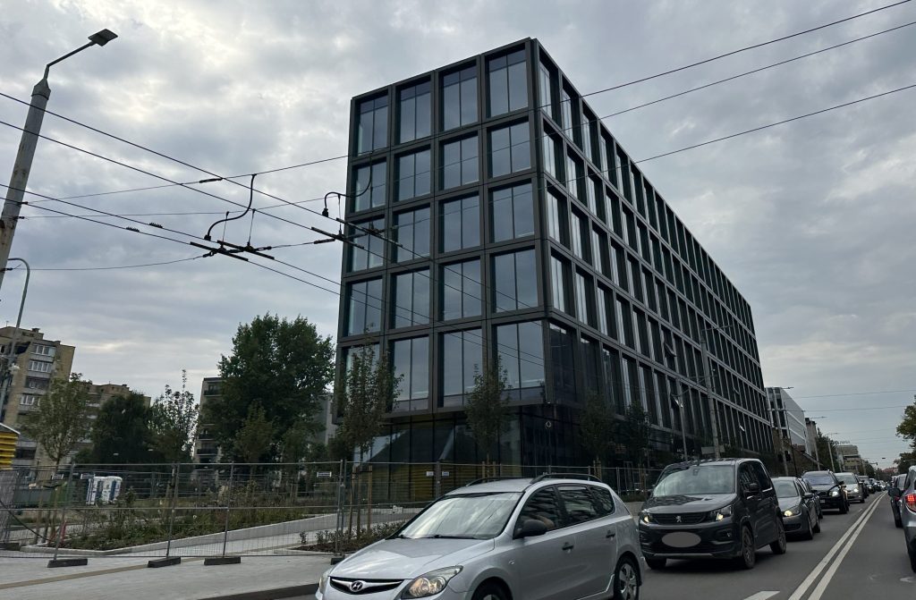 Uptown Park 2 (Švitrigailos g. 19, 21, 23) - Office center - construction photos