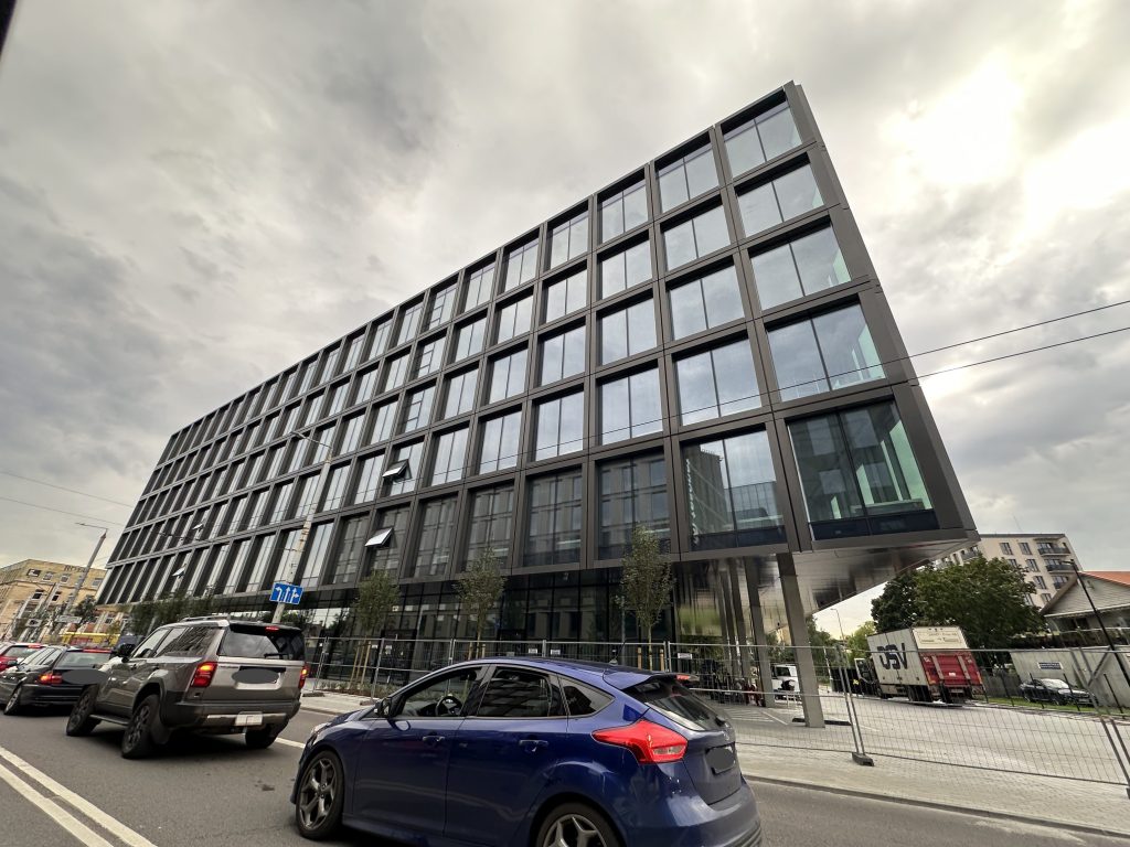 Uptown Park 2 (Švitrigailos g. 19, 21, 23) - Office center - construction photos