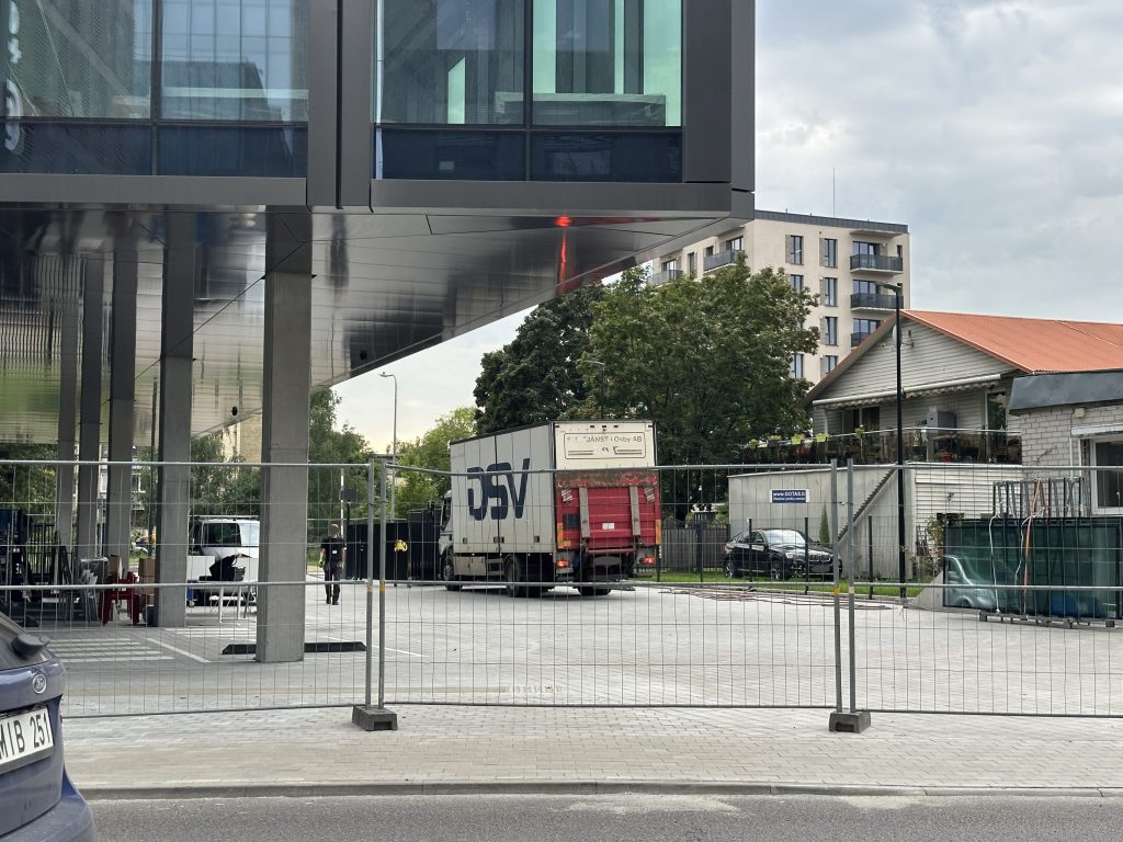 Uptown Park 2 (Švitrigailos g. 19, 21, 23) - Office center - construction photos