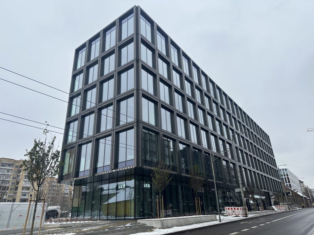 Uptown Park 2 (Švitrigailos g. 19, 21, 23) - Office center - construction photos