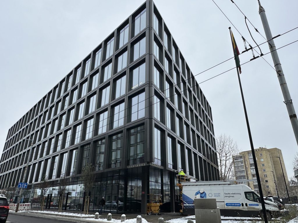 Uptown Park 2 (Švitrigailos g. 19, 21, 23) - Office center - construction photos