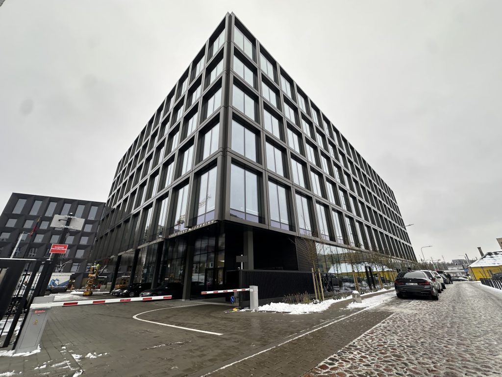 Uptown Park 2 (Švitrigailos g. 19, 21, 23) - Office center - construction photos