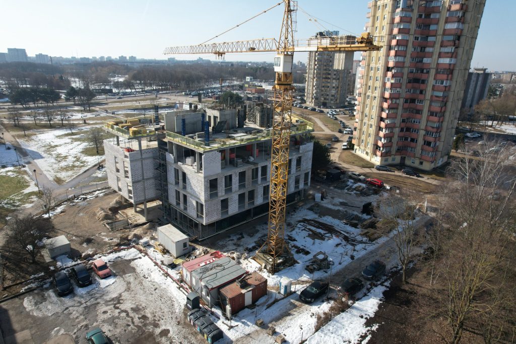 V. Landsbergio-Žemkalnio g. 19 (V. Landsbergio-Žemkalnio g. 19) - Ligoninė - statybų nuotraukos