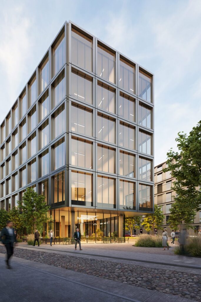 Uptown Park 2 (Švitrigailos g. 19, 21, 23) - Office center - visualization