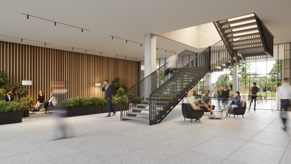 Uptown Park 2 (Švitrigailos g. 19, 21, 23) - Office center - visualization