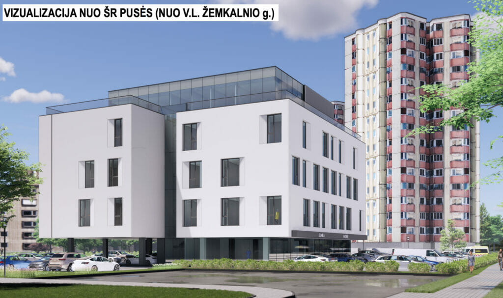 V. Landsbergio-Žemkalnio g. 19 (V. Landsbergio-Žemkalnio g. 19) - Ligoninė - vizualizacija
