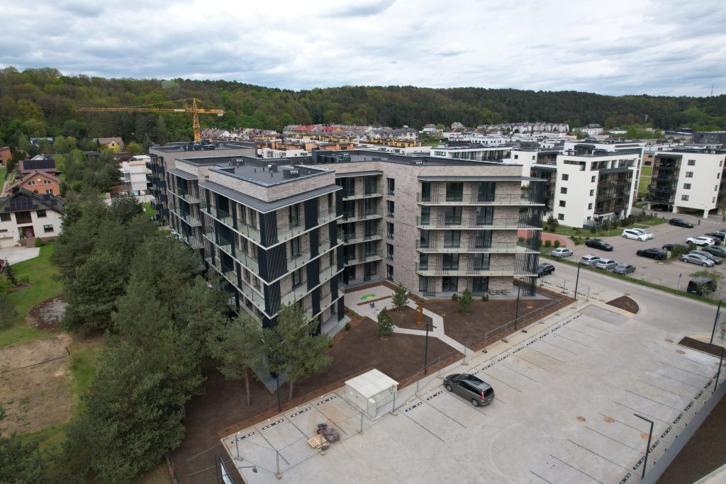 Pušų apartamentai 2 etapas (Raudondvario pl. 288K) - Multi apartment - construction photos