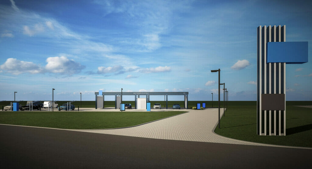 Ateities pl. 31G (Ateities pl. 31G) - Car wash - visualization