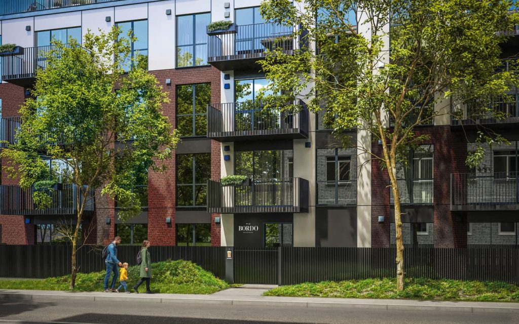 Bordo Rezidences - A korpuss (Biešu iela 9) - Multi apartment - visualization