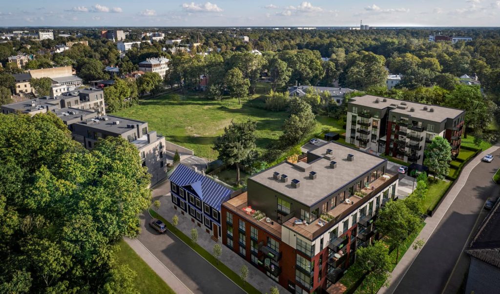 Bordo Rezidences - A korpuss (Biešu iela 9) - Multi apartment - visualization