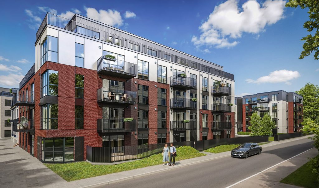 Bordo Rezidences - A korpuss (Biešu iela 9) - Multi apartment - visualization