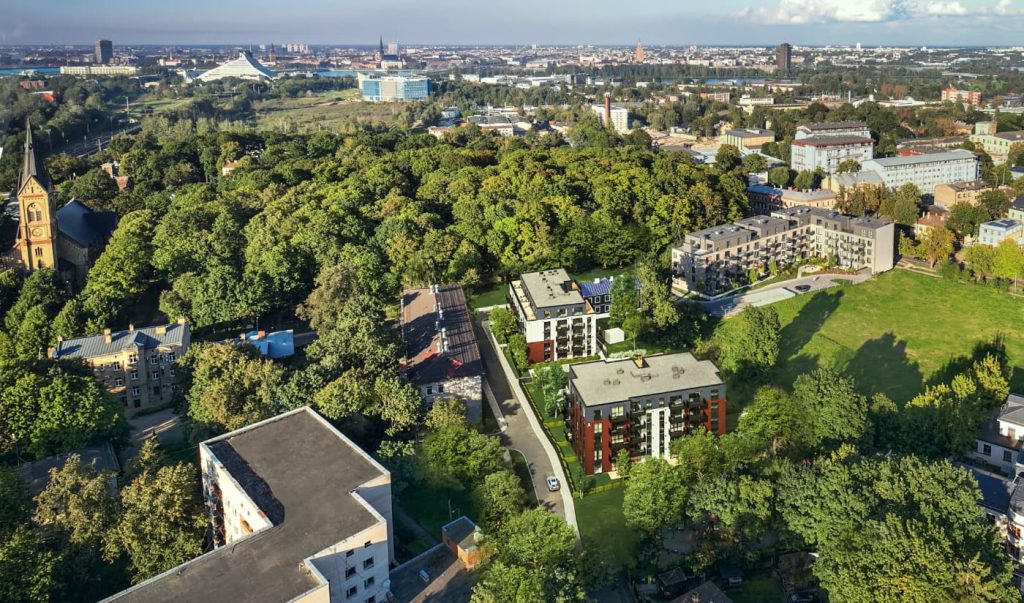 Bordo Rezidences - A korpuss (Biešu iela 9) - Multi apartment - visualization