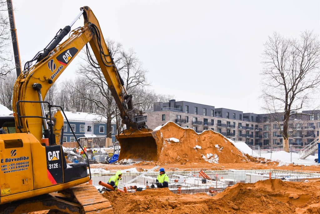 Bordo Rezidences - A korpuss (Biešu iela 9) - Multi apartment - construction photos