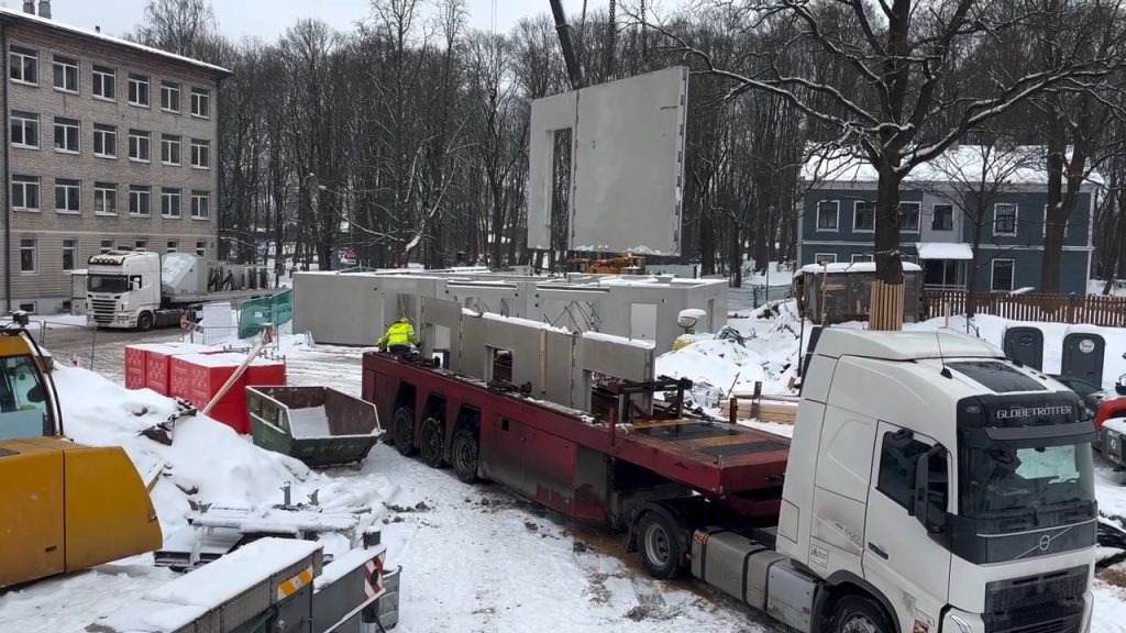 Bordo Rezidences - A korpuss (Biešu iela 9) - Daudzdzīvokļu nams - būvdarbu attēli