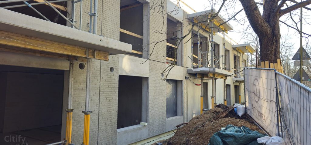 Bordo Rezidences - A korpuss (Biešu iela 9) - Daudzdzīvokļu nams - būvdarbu attēli