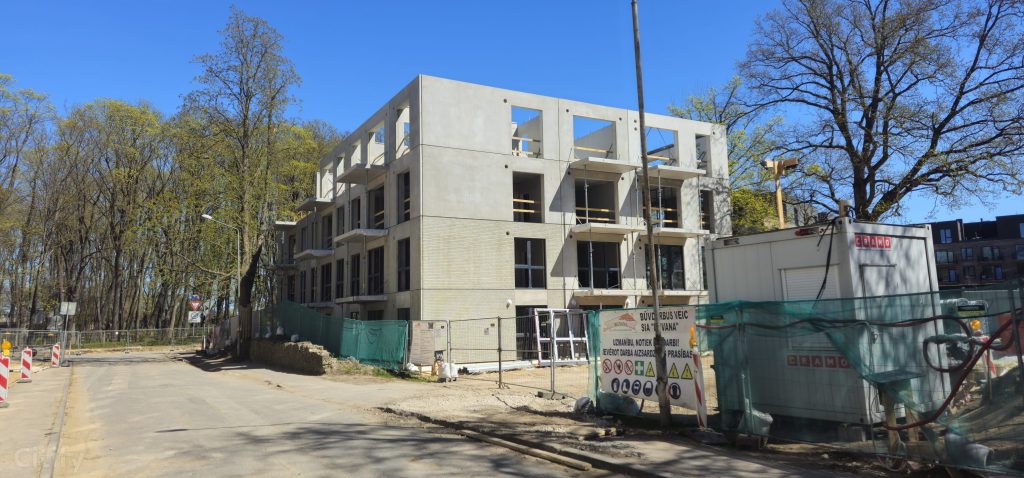 Bordo Rezidences - A korpuss (Biešu iela 9) - Multi apartment - construction photos