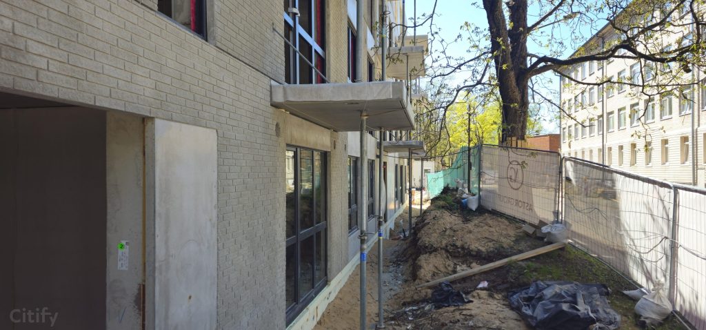 Bordo Rezidences - A korpuss (Biešu iela 9) - Multi apartment - construction photos