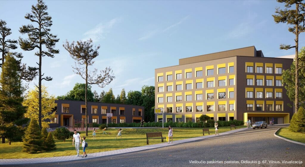 Didlaukio g. 67, 67B (Didlaukio g. 67, 67B) - Hotel - visualization