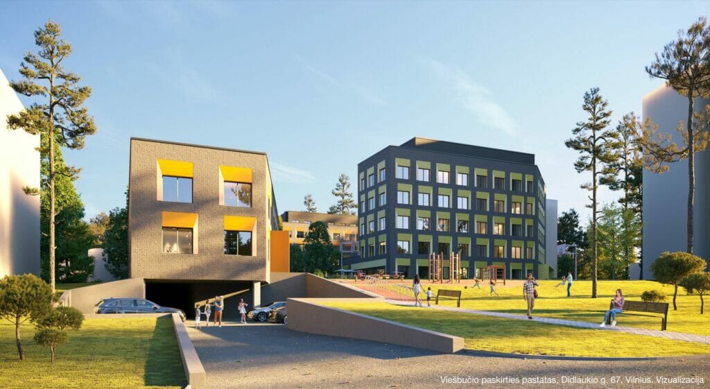 Didlaukio g. 67, 67B (Didlaukio g. 67, 67B) - Hotel - visualization