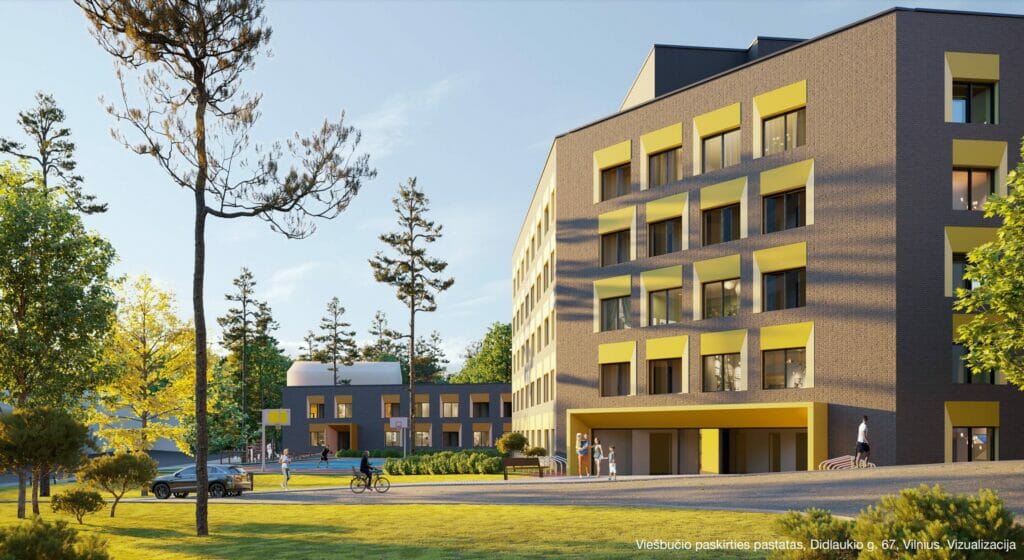 Didlaukio g. 67, 67B (Didlaukio g. 67, 67B) - Hotel - visualization