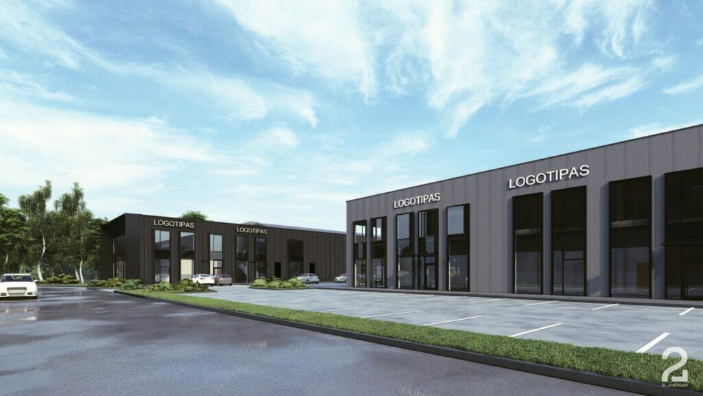 eMarket City 2 etapas (Eišiškių pl. 36) - Kaubanduskeskus, Laohoone - visuaalne