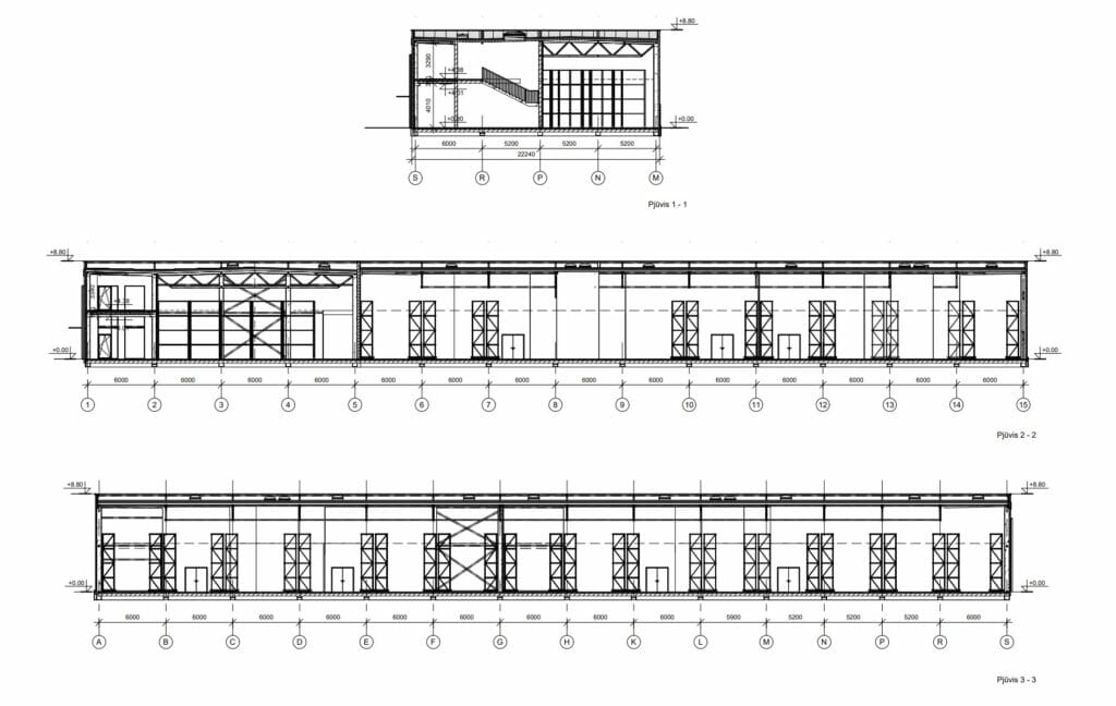eMarket City 2 etapas (Eišiškių pl. 36) - Kaubanduskeskus, Laohoone - visuaalne