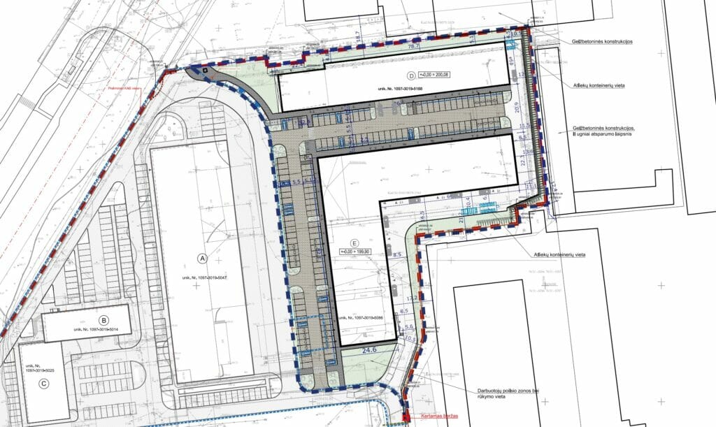 eMarket City 2 etapas (Eišiškių pl. 36) - Kaubanduskeskus, Laohoone - visuaalne