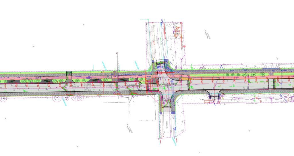 Grostonas ielas seguma atjaunošana un Grostonas ielas ietves izbūve (Grostonas iela) - Road - visualization