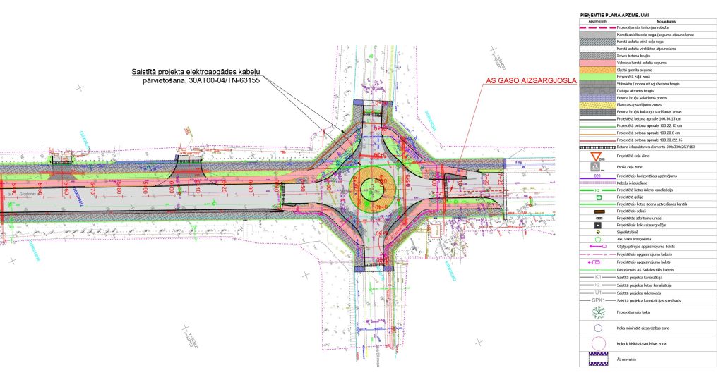 Grostonas ielas seguma atjaunošana un Grostonas ielas ietves izbūve (Grostonas iela) - Road - visualization