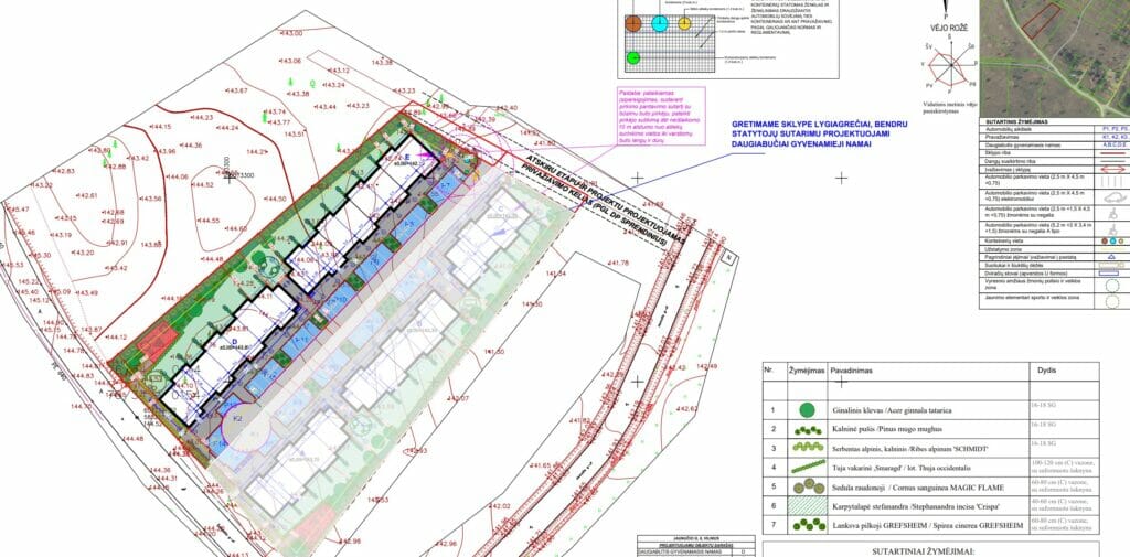 Jaunučio g. 8 (Jaunučio g. 8) - Row housing - visualization